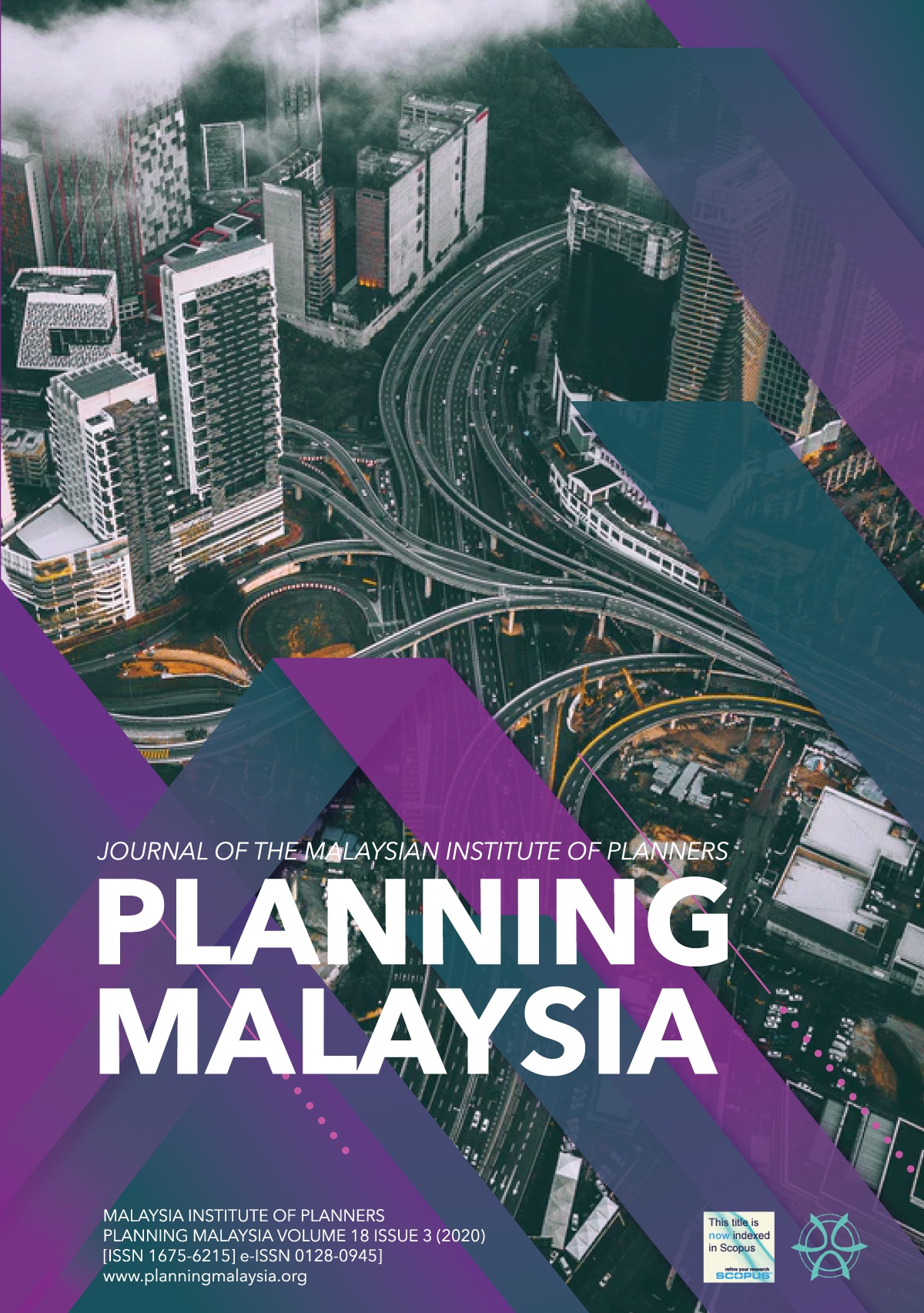 					View Vol. 18 (2020): PLANNING MALAYSIA JOURNAL : Volume 18, Issue 3, 2020
				
