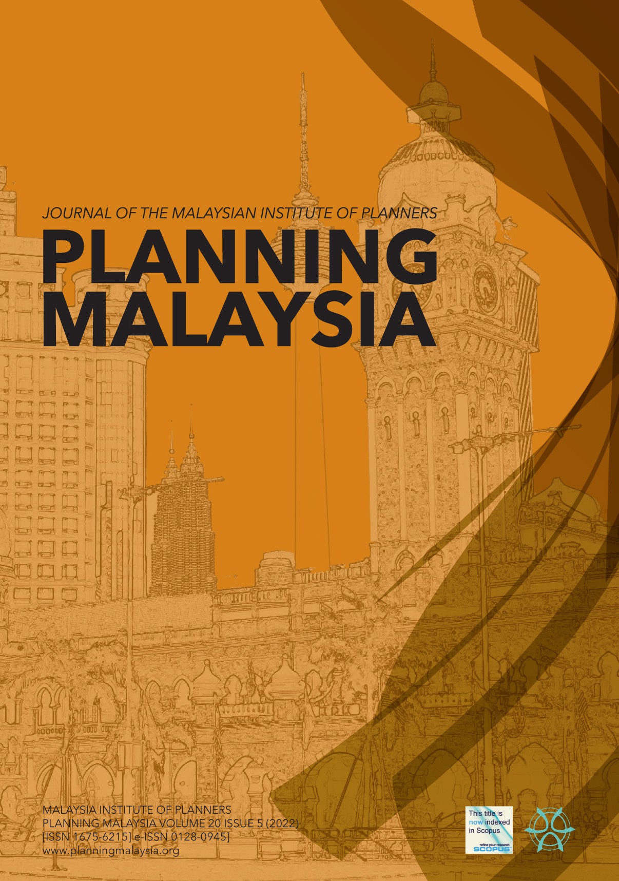 					View Vol. 20 (2022): PLANNING MALAYSIA JOURNAL : Volume 20, Issue 5, 2022
				